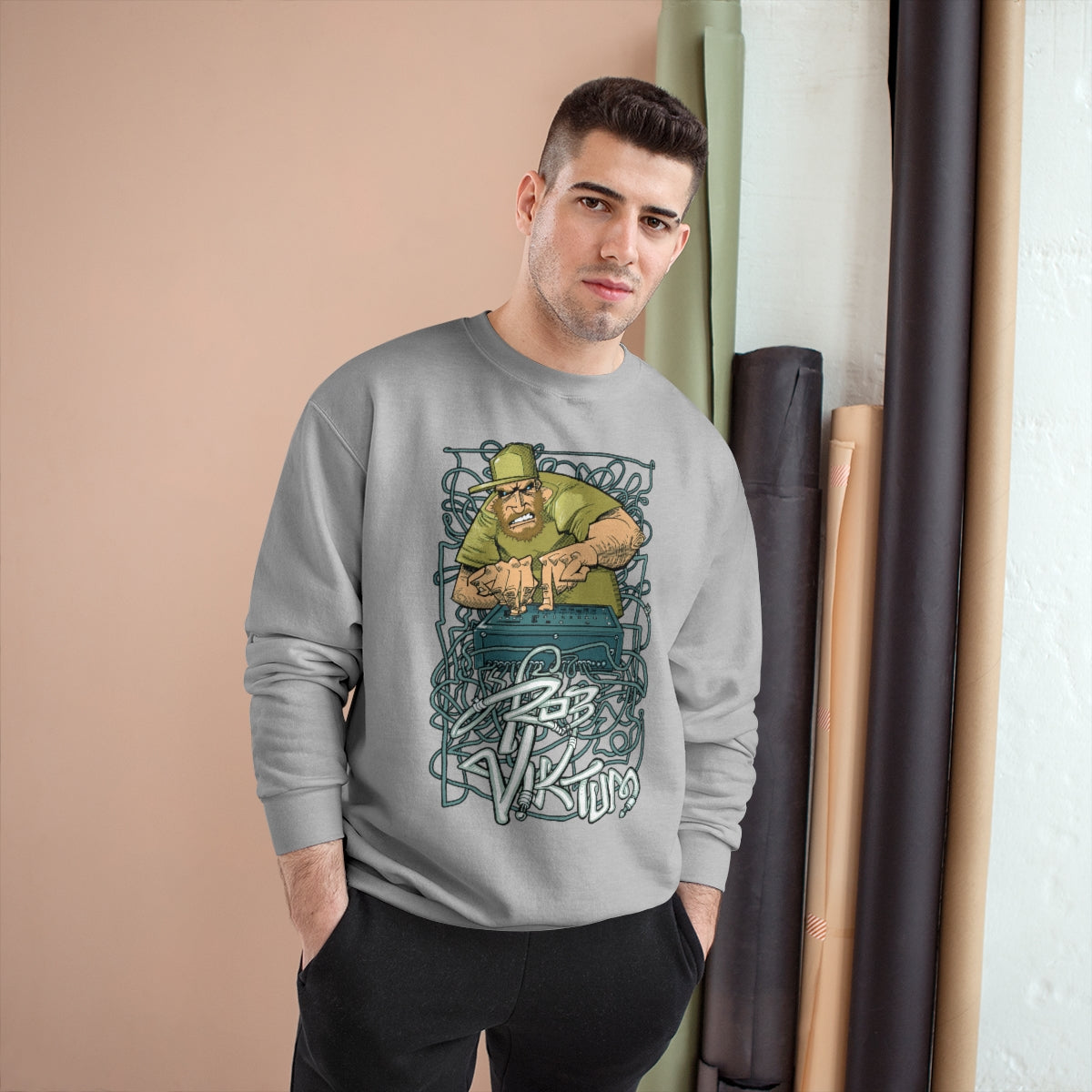 Rob Viktum "SP-1200" Champion Crewneck