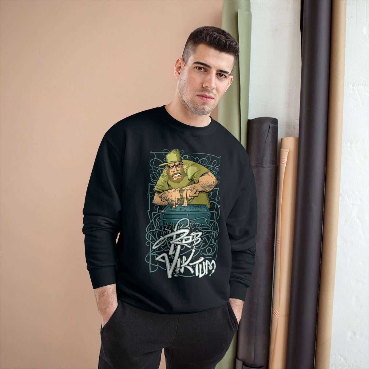 Rob Viktum "SP-1200" Champion Crewneck