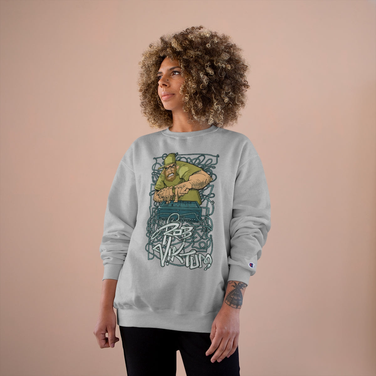 Rob Viktum "SP-1200" Champion Crewneck