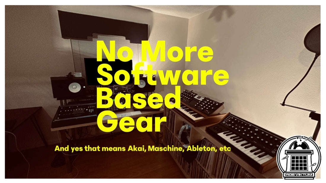 Why I'm not making beats on software anymore