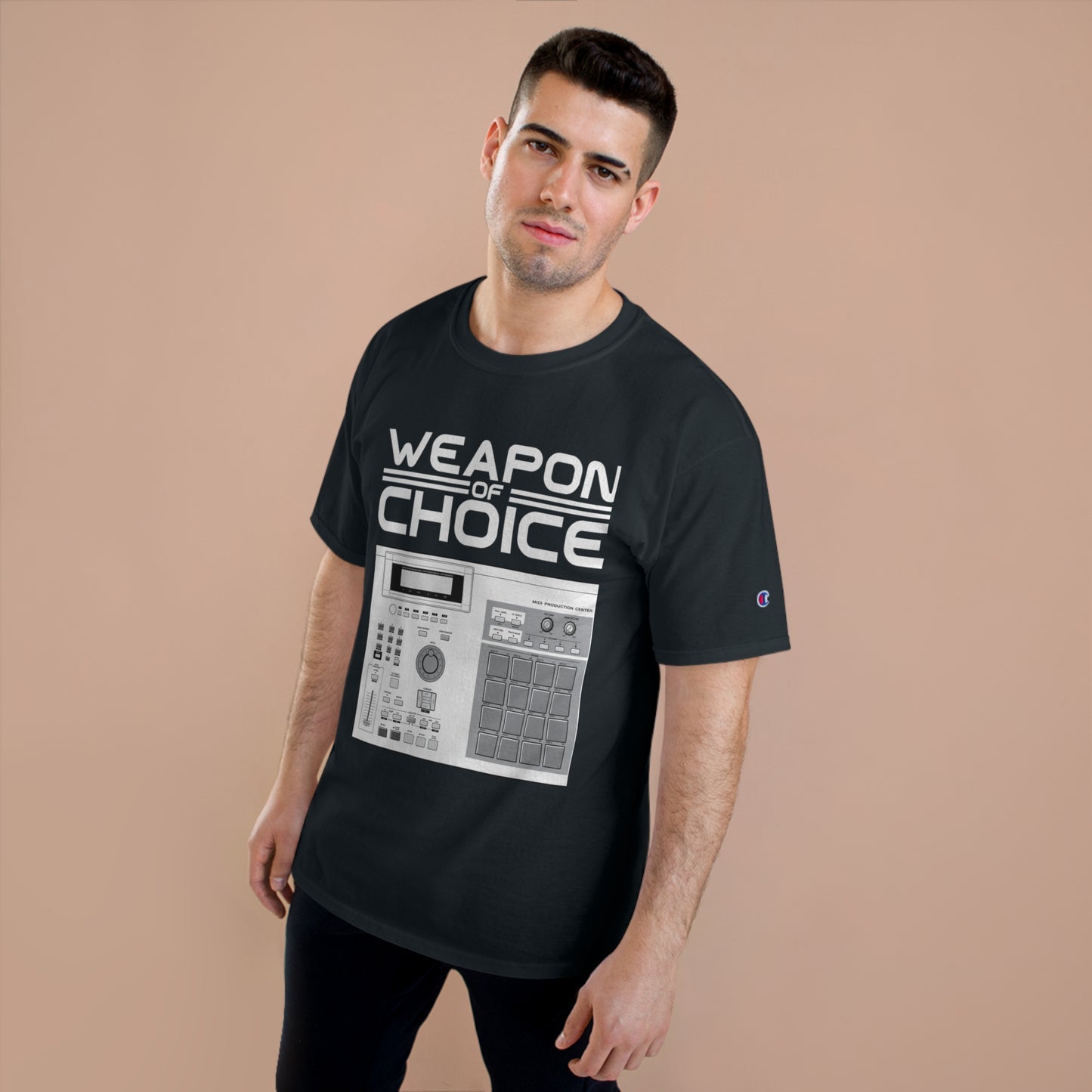 Weapon Of Choice 2000XL Champion T-Shirt