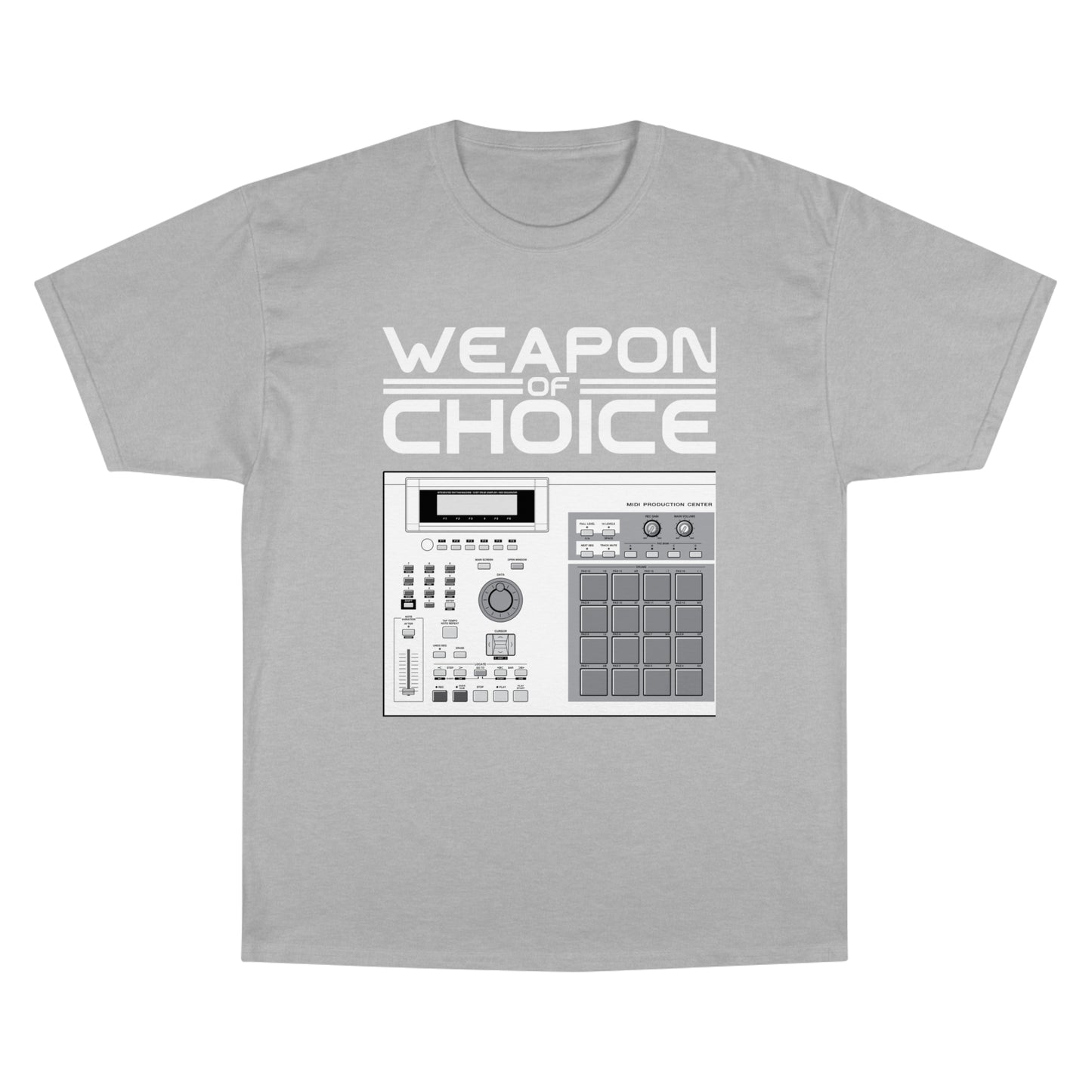 Weapon Of Choice 2000XL Champion T-Shirt