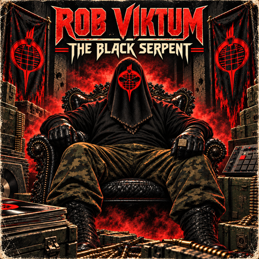Rob Viktum - The Black Serpent cover