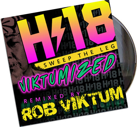 Hangar 18 - Sweep The Leg "Viktumized" album artwork